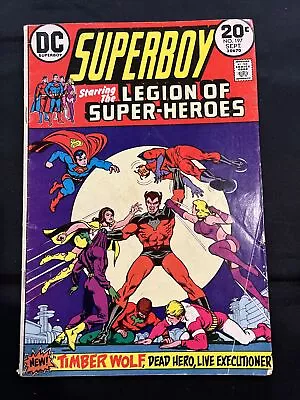 Buy Superboy Starring The Legion Of Super Heroes 197 DC Comics Sept. 1973 Nick Cardy • 11.98£