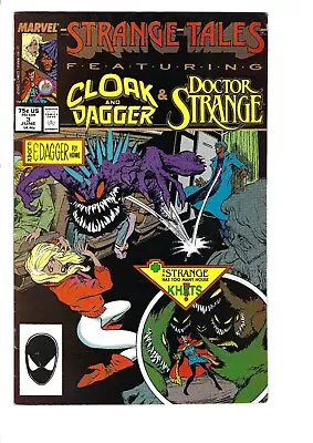 Buy Strange Tales 3 Featuring Dr. Strange And Cloak And Dagger  VF  1987  Marvel • 2.99£