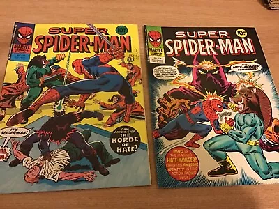 Buy Super Spider-man #273 And 274 VF/NM Marvel Comics UK • 8.50£
