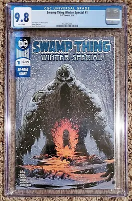 Buy Swamp Thing Winter Special 80 Page Giant # 1 (DC 2018) CGC 9.8 WP!  • 94.79£