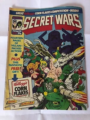 Buy Marvel Super Heroes Secret Wars #10 7th September 1985 British Weekly • 4.99£