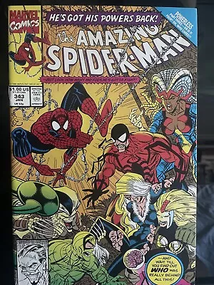 Buy AMAZING SPIDER-MAN #343 (Spider-Man) NM | KEY! 1st CAMEO APP. CARDIAC! • 7.88£