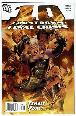 Buy Countdown To Final Crisis #10 - DC 2008 - Cover By Stephane Roux • 5.99£