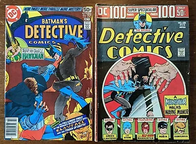 Buy Detective Comics #438 & 479 - Lot! Clayface Batman 100 Page Super Spectacular • 19.82£