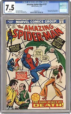 Buy Amazing Spider-Man #127 CGC 7.5 1973 4193615011 • 48.21£