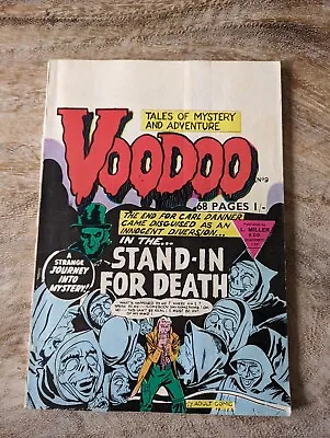 Buy VOODOO #9 Tales Of Mystery & Adventure SILVER AGE 1961 L. MILLER & Co UK COMIC • 12.99£