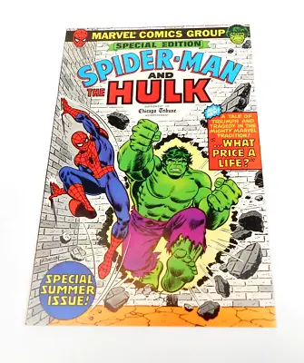 Buy Spider-Man And The Hulk #1 Chicago Tribune Insert 1980 Marvel Comics FN/VF • 11.85£