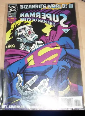 Buy Dc Comics Superman The Man Of Steel Number 32 1994 Fantastic Copy Bizarro • 3£