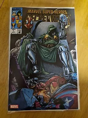 Buy Marvel Super Heroes Secret Wars #1 (2024) Megacon Exclusive Dr Doom Cover  • 26£