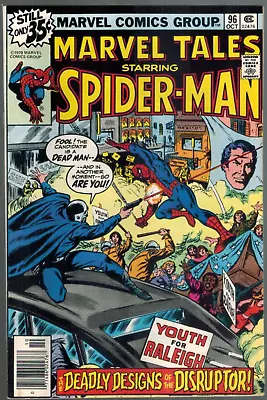 Buy Marvel Tales 96 Vs The Disruptor!  (rep Amazing Spider-Man 117)  1978 VF+ • 7.87£
