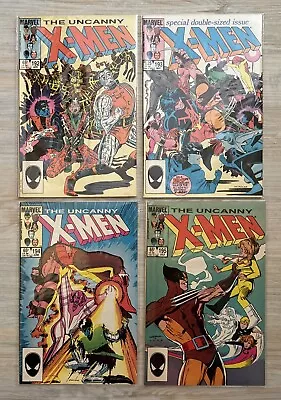 Buy Uncanny X-Men Marvel Comics Issues 192 193 194 195 Romita Art Good • 29.99£