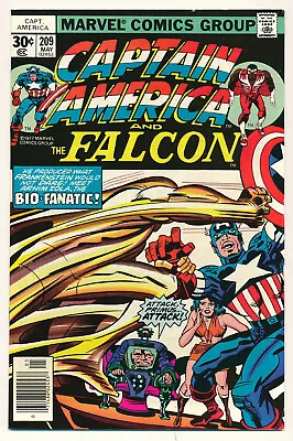 Buy Marvel Comics Captain America Falcon #209 Armin Zola 1st Primus Doughboy FN/VF • 11.88£