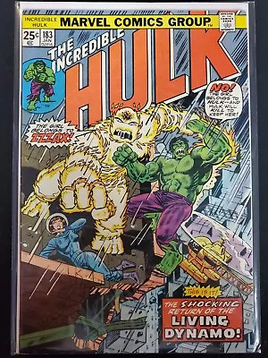 Buy The Incredible Hulk #183 Marvel 1975 VF- Comics Book • 11.87£