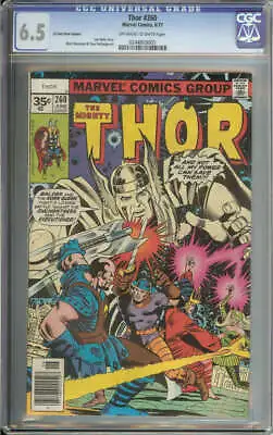Buy Thor #260 Cgc 6.5 Ow/wh Pages 35 Cent Pv • 158.06£
