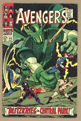 Buy Avengers 45 (GVG) Hercules, Captain America, Thor! Roy Thomas 1967 Marvel  U430 • 14.31£