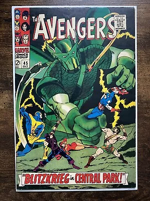 Buy Marvel Comics Avengers 45 1967 Vol 1 VG/FN Cents Hercules Joins Avengers • 24.99£