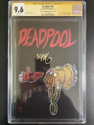 Buy DEADPOOL Marvel Skottie Young Run The Jewels Foil Signed!! #45 CGC 9.6 MCU • 152.46£