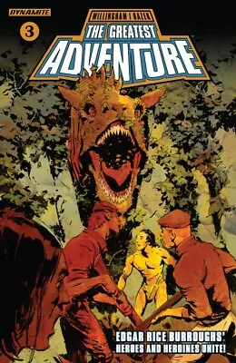 Buy The Greatest Adventure (2017) #3 Of 9 FN/VF Cary Nord Cover Dynamite • 1.59£