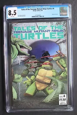 Buy Tales Of The TMNT #6 Tendaji Utroms Xeinos 1988 Mirage 1st LEATHERHEAD CGC 8.5 • 79.15£