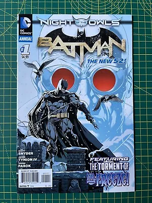 Buy DC New 52 Batman Annual #1 (July 2012) Night Of The Owls/Mr Freeze NM • 15£