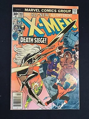 Buy X-Men 103 Marvel 1977 Chris Claremont Newsstand 1st Wolverine Called Logan • 39.18£