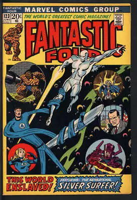 Buy Fantastic Four #123 6.0 // President Richard Nixon Cover Marvel 1972 • 39.65£