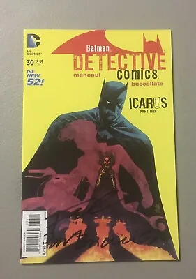 Buy Detective Comics #30 Signed By Francis Manapal & Brian Buccallato. W/ COA • 18.50£