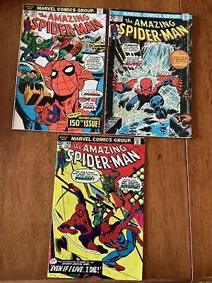 Buy Amazing Spider-Man 149 150 151 Spider-Clone Story VG+ 4.5 G+-G/VG 2.5-3.0 • 63.19£