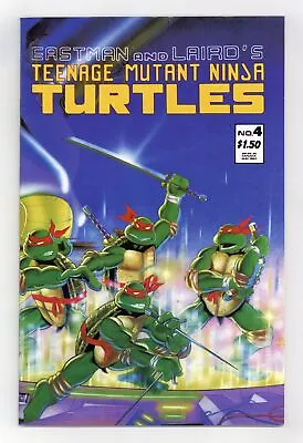 Buy Teenage Mutant Ninja Turtles #4 Eastman Variant 2nd Printing FN+ 6.5 1987 • 120.47£