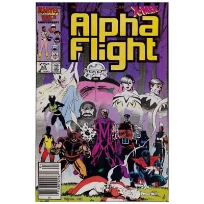 Buy Alpha Flight (1983 Series) #33 Newsstand In NM Minus Cond. Marvel Comics [b; • 27.32£