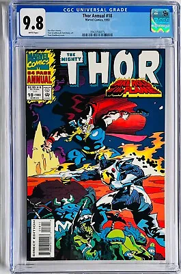 Buy Thor Annual #18 CGC 9.8-1st Female Loki-White Pages-New Case-Low Census Numbers! • 99.94£