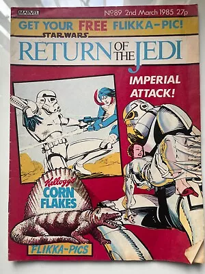 Buy Star Wars Weekly Return Of The Jedi No.89 Marvel Comic UK. • 1.75£