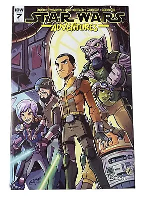 Buy Star Wars Adventures #7 RI 1:10 Variant Cover : 1st Appearance Hondo : IDW 2018 • 233.52£