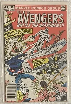 Buy Avengers Annual #11 (RAW 8.5+ MARVEL 1978) Defenders. • 23.99£