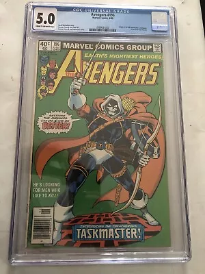 Buy Avengers #196 1980 1st Appearance Of Taskmaster CGC 5.0 Cents Marvel Comics • 185£
