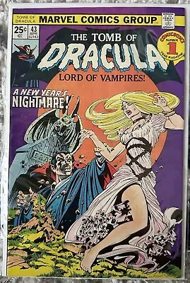 Buy Tomb Of Dracula 43  Nm- Near Mint- Marvel Comics • 36.19£