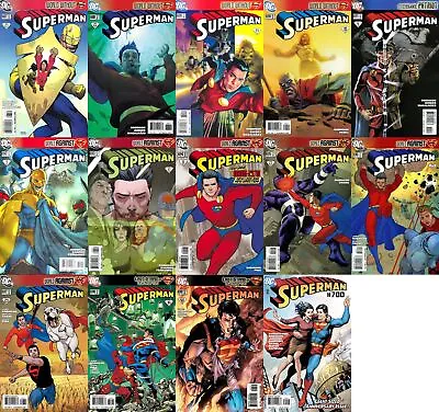 Buy Superman #687-700 Volume 1 (1939-1986, 2006-2011) DC Comics - 14 Comics • 26.20£