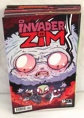 Buy Lot Of 16 Invader Zim Comics #1-17 Jhonen Vasquez Nickelodeon Oni Press 2015 • 39.71£