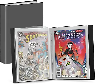 Buy Comic Book Storage Album Comic Book Binder With 6 Super Heavyweight Silver Age • 24.73£