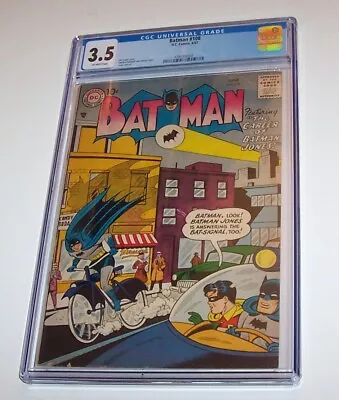 Buy Batman #108 - DC 1957 Silver Age Issue - CGC VG- 3.5 - Batman Jones Story • 147.91£
