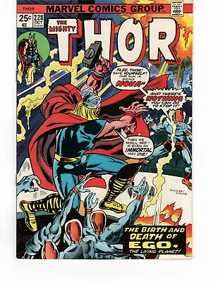 Buy The Mighty Thor #228 - Ego: Beginning And End! • 8.84£