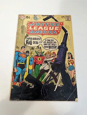 Buy Justice League Of America #73 1969 DC Silver Age Combine Shipping Joe Kubert  • 6.40£