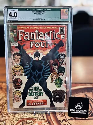 Buy Fantastic Four #46 CGC 4.0 1st Full Appearance Of Black Bolt (1966) *MP • 119.84£