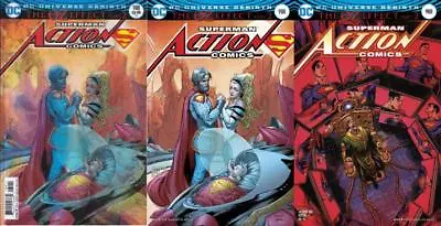 Buy Action Comics #988 Set Of 3 Lenticular, Regular, Variant Oz Effect Part 2 • 8.69£