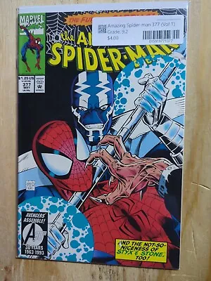 Buy AMAZING SPIDER-MAN 377 Vol. 1 Marvel Comic 1993 • 1.61£