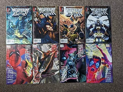 Buy 8x Wolverine Punisher & Spiderman Daredevil #1 2 3 & 4 Marvel Knights Bundle Lot • 15£