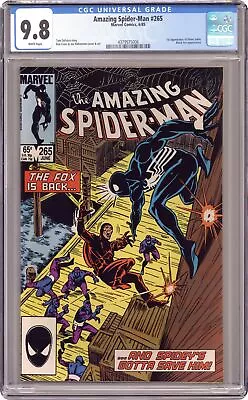 Buy Amazing Spider-Man #265 1st Printing CGC 9.8 1985 4379575006 1st Silver Sable • 206.79£