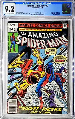 Buy Amazing Spider-man #182, Cgc 9.2 Off-white To White Pages, 1978 Marvel Comics • 67.18£