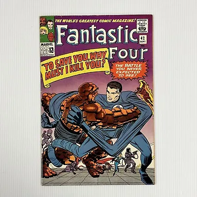 Buy Fantastic Four #42 1965 VF Cent Copy • 72£