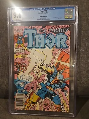 Buy  The Mighty Thor #339 1984 First Stormbreaker Cgc 9.6 Newsstand Edition Marvel  • 51.96£